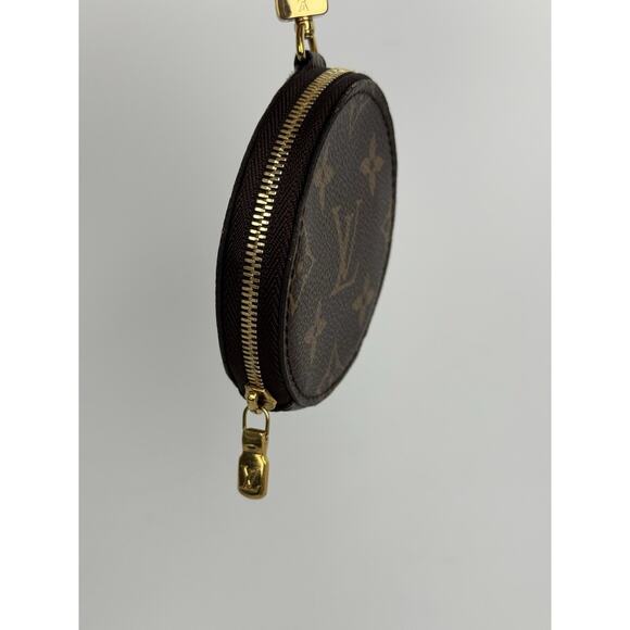 LOUIS VUITTON Nylon Monogram Strap with Coin Purse Kaki C-1 - Picture 6 of 16